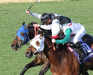 Inside Straight wins the 2018 Cotton Fitzsimmons Mile