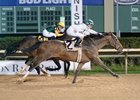 Blueridge Traveler wins the Maxxam Gold Cup by a neck at Sam Houston Race Park