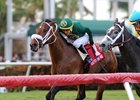 Speed Franco gets up over Gidu in the Dania Beach Stakes