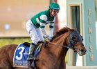 Accelerate wins the San Pasqual Stakes at Santa Anita Park