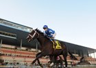 Avery Island wins the Withers Stakes at Aqueduct Racetrack