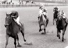 Cadillacing wins the 1988 Distaff Handicap