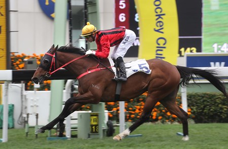 Dinozzo (IRE) wins the 2018 Centenary Vase Handicap