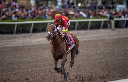 Audible wins the 2018 Florida Derby