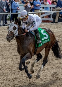3/24/2018. - Good Samaritan pulls away to win the 93rd running of the Grade II New Orleans Handicap at Fair Grounds.