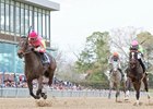 Cosmic Burst runs away with the Honeybee Stakes at Oaklawn Park