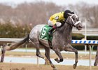 Skyler's Scramjet wins the Tom Fool Handicap at Aqueduct Racetrack