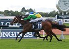 Estijaab (outside) edges Oohood in the Golden Slipper at Rosehill Gardens