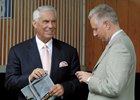 D. Wayne Lukas and Todd Pletcher at Churchill Downs in 2007