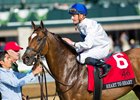 Heart to Heart after his win in the Maker's 46 Mile