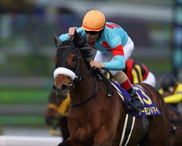Almond Eye (JPN) wins the 2018 Oka Sho