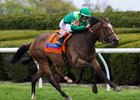 Sistercharlie takes the Jenny Wiley Stakes at Keeneland