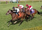 One Go All Go wins the Elkhorn Stakes at Keeneland