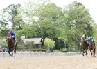Magnum Moon wins the Arkansas Derby at Oaklawn Park