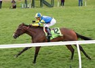 Analyze It sprints clear to win the Transylvania Stakes at Keeneland
