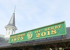 Kentucky Derby Sign Change - Churchill Downs - 04-06-18