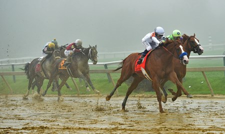 Justify wins the 2018 Preakness