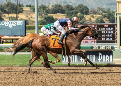 Fault wins the 2018 Adoration Stakes (G3)