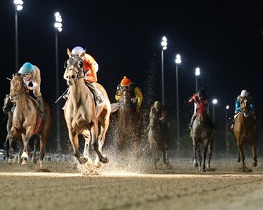 Monte Man wins the 2018 Louisiana Legends Sprint Stakes at Evangeline Downs.