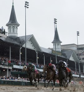 Limousine Liberal with Jose Ortiz wins the Churchill Downs (G2) on May 5, 2018 Churchill Downs in Louisville, Ky.