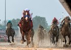 Justify and Mike Smith win the Kentucky Derby May 5 at Churchill Downs