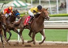 Kanthaka wins the Lazaro Barrera Stakes at Santa Anita Park