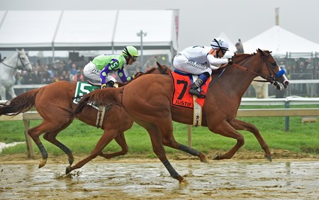 Justify wins the 2018 Preakness
