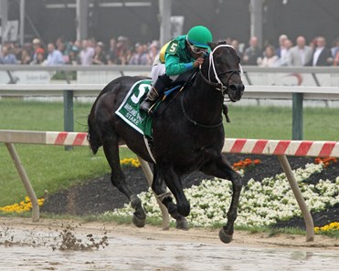 Switzerland with Ricardo Santana Jr. win the 32nd Running of the Maryland Sprint Stakes at Pimlico on May 19, 2018