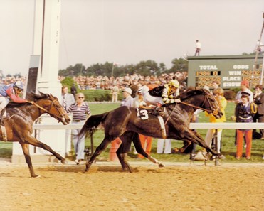 Seattle Slew wins the 1977 Kentucky Derby