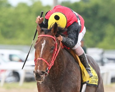 Double Star wins the 2018 Louisiana Legends Cheval Stakes