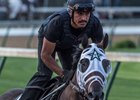 Noble Indy gallops May 2 at Churchill Downs