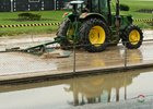 A sloppy track at Timonium forced officials to move the final Fasig-Tipton Midlantic sale under tack show to May 20