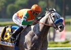 Unique Bella wins the Beholder Mile at Santa Anita Park