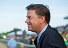 Graham Motion after sending out a longshot winner of the Woodford Reserve Manhattan Stakes at Belmont Park for the second year in a row