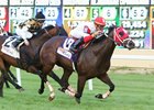 Sniper Kitten wins the Mystic Lake Derby