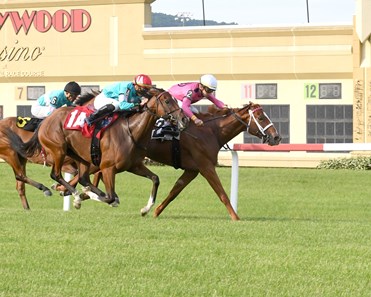 Got Storm wins 2018 Penn Oaks at Penn National Saturday, June 2, 2018.