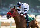 Warren's Showtime and jockey Juan Hernandez win the Grade III, $100,000 Wilshire Stakes, Sunday, June 20, 2021 at Santa Anita Park, Arcadia CA.
© BENOIT PHOTO