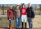 Jockey Keith Asmussen’s first career Oaklawn victory with Papa Rocket for trainer D. Wayne Lukas on January 14, 2023