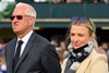 (L-R) Trainer Todd Pletcher and Amelia Green.
Tapit Trice with Luis Saez wins the Blue Grass (G1) at Keeneland, Lexington, Ky., on April 8, 2023.