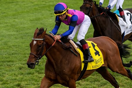 War Like Goddess wins the 2023 Bewitch Stakes at Keeneland