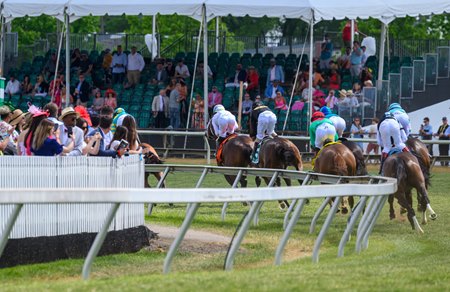 This year's winner of the Dinner Party Stakes at Pimlico Race Course will be eligible for a bonus tied to graded stakes at Santa Anita Park and Gulfstream Park.
