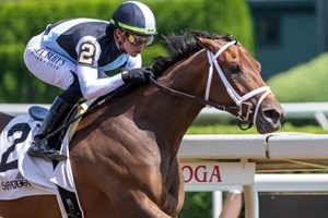 Nest wins the 2023 Shuvee Stakes at Saratoga Race Course