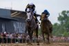 Seize the Grey wins the Preakness Stakes at Pimlico Race Course
