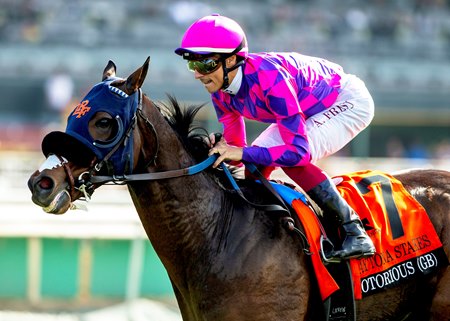 Anthony Fanticola's Motorious wins the Daytona Stakes at Santa Anita Park