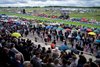 The scene towards the hill on Derby day
Epsom 7.6.25 Pic: Edward Whitaker