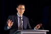 Steve Kornacki, Chief Data Analyst NBC News speaks at the Seventy-Third Annual Round Table Conference on Matters Pertaining to Racing held at the Hall of Springs Thursday July 31, 2025 in Saratoga Springs, N.Y. Photo Courtesy of The Jockey Club.