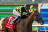 Seismic Beauty and jockey Juan Hernandez win the Grade I, $400,000 Clement L. Hirsch Stakes, Saturday, August 2, 2025 at Del Mar Thoroughbred Club, Del Mar CA.
© BENOIT PHOTO