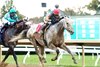 Hit Show wins the 2025 Fayette Stakes at Keeneland