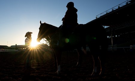 Sunrise at Del Mar on Oct. 30