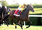 Admit wins the 2025 Valley View Stakes at Keeneland